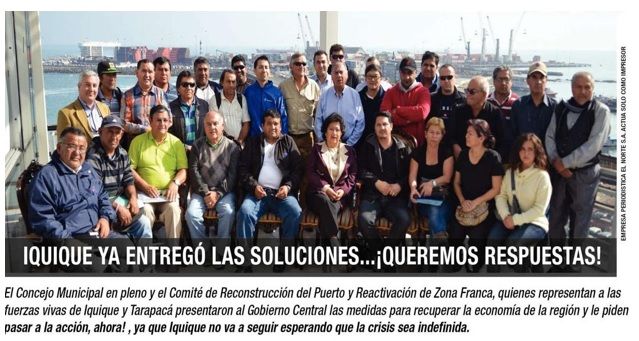 Puerto Iquique  Representantes ciudadanos