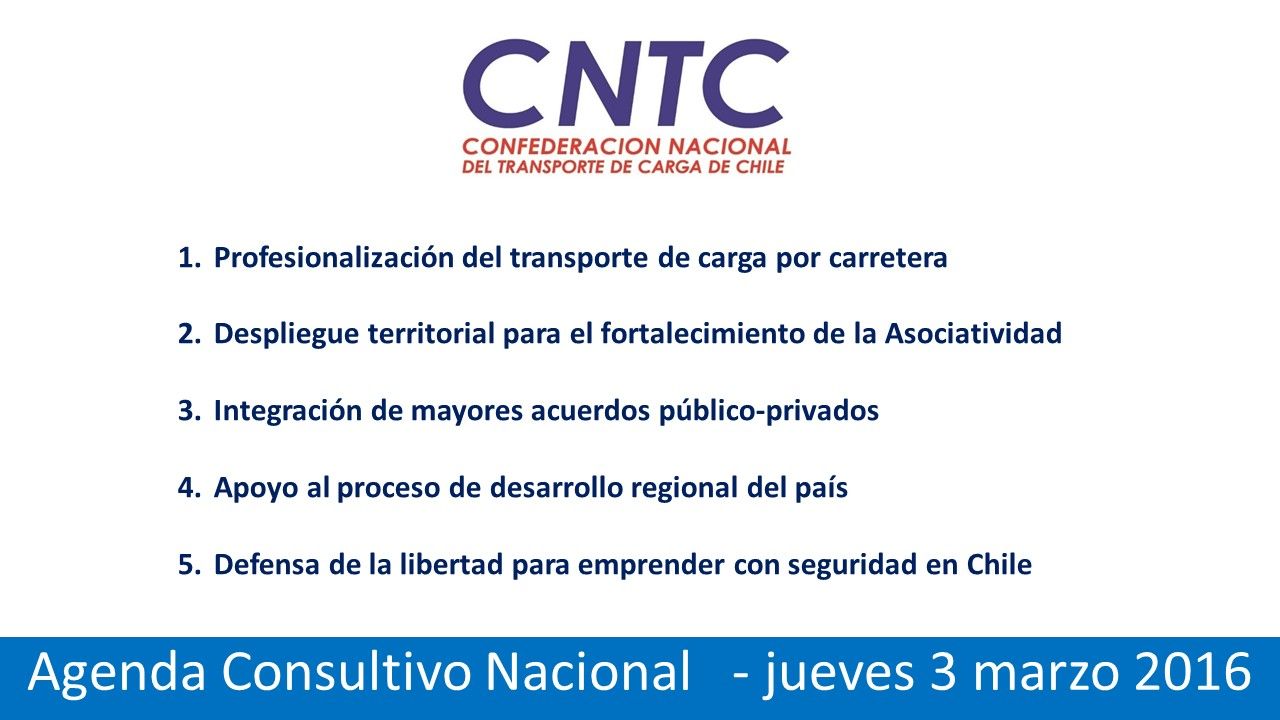 # Consultivo Nacional CNTC marzo  2016